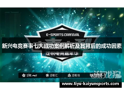 新兴电竞赛事七大成功案例解析及其背后的成功因素